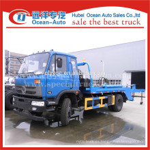 Dongfeng capacidad 8cbm de brazo oscilante camión de basura